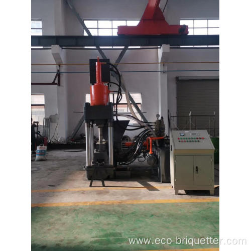 Hydraulic Automatic Metal Scissel Chips Briquette Machine